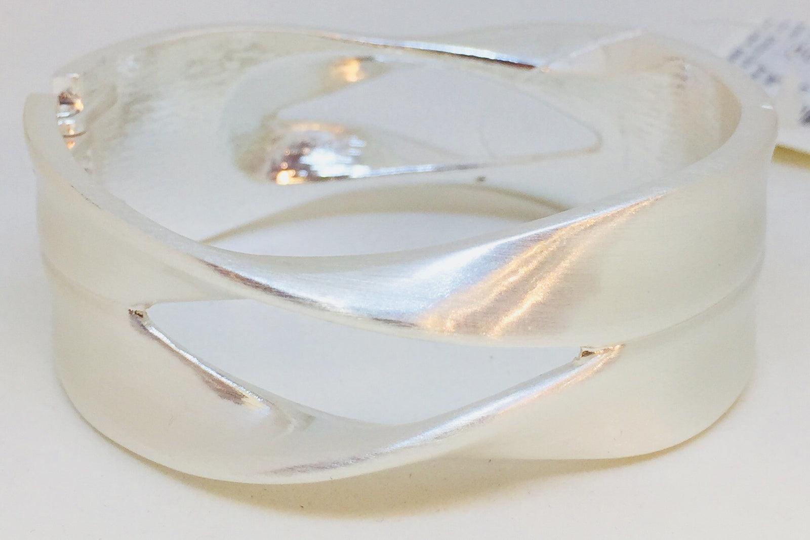 Hinged Double Twist Bracelet