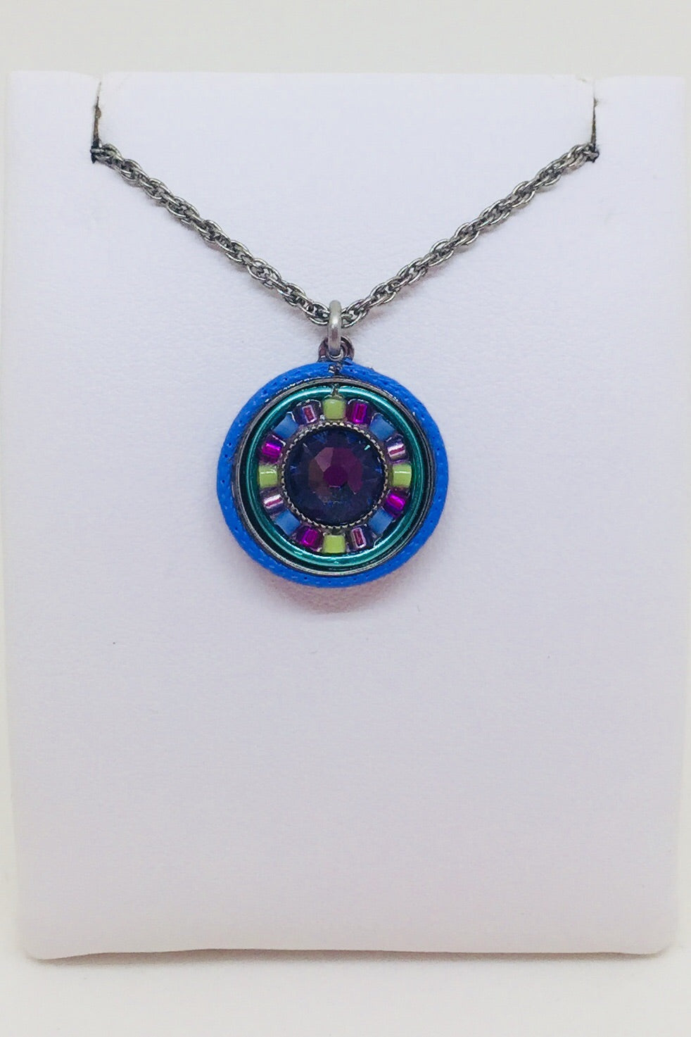La Dolce Vita Round Pendant-Tanzanite