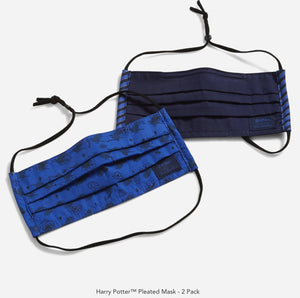 Harry Potter Pleated Mask-2 Pack