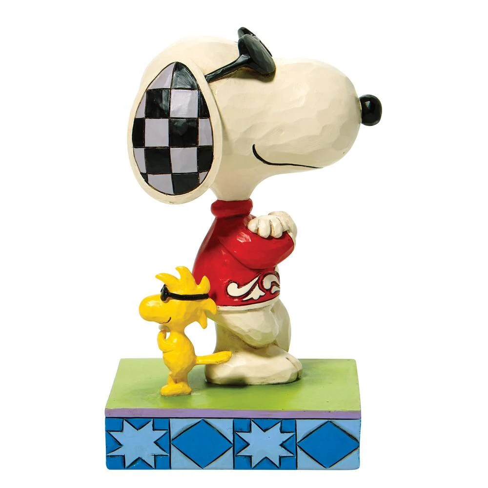 “Cool Pals” Joe Cool & Woodstock Figurine